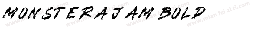 Monstera Jam Bold字体转换